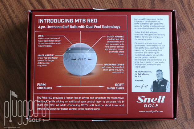 Snell Golf MTB Black and MTB Red Golf Ball Review - Plugged In Golf