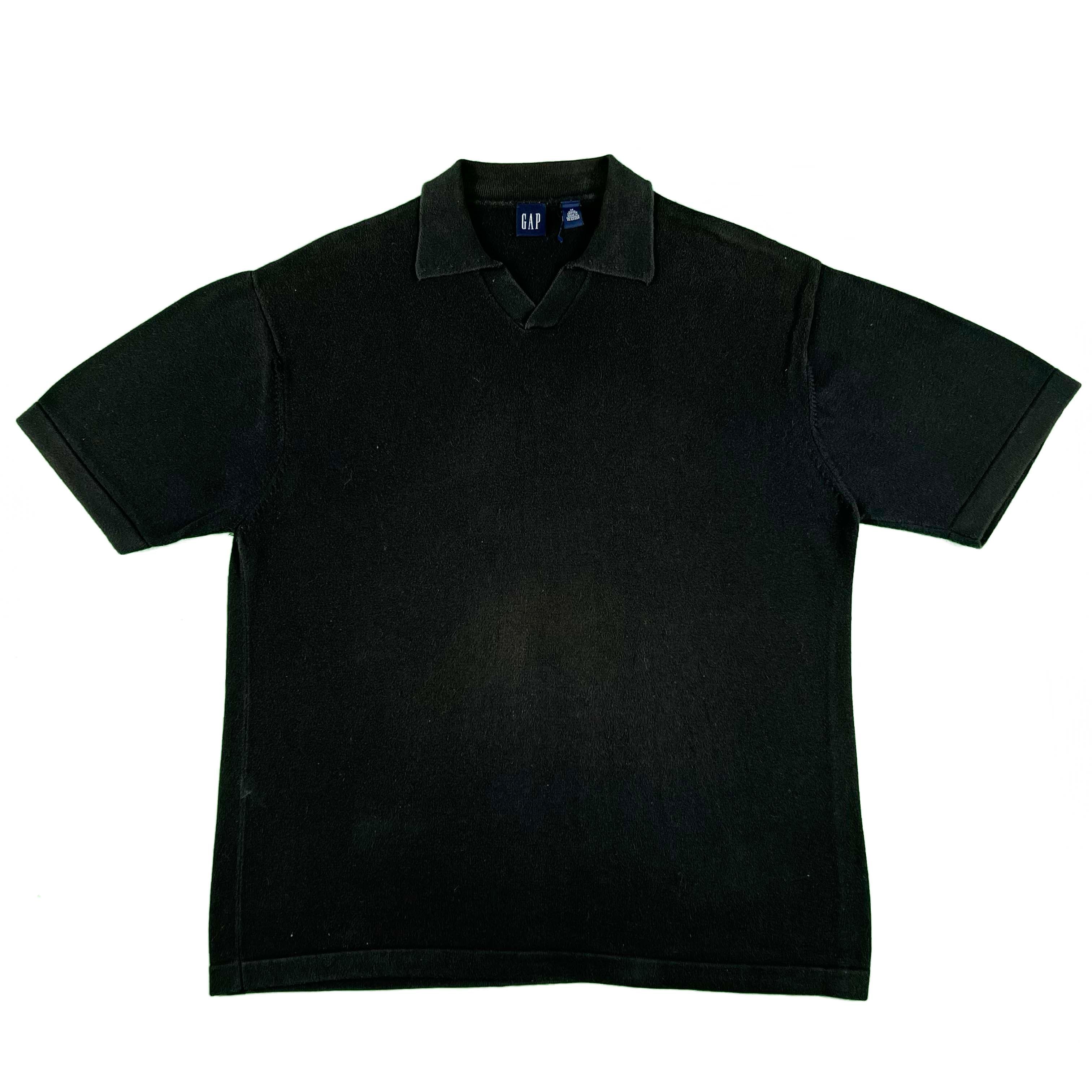 90s Gap Cotton Knit Polo- L – Plum Garments