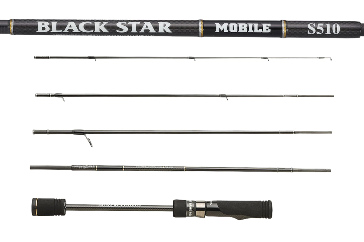 ジグ単の繊細な釣りを意のままに楽しめるモバイルアジングロッド