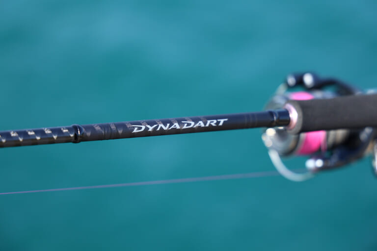 ダートアクション専用設計！ 新ロッド、ダイナダートを、シマノ