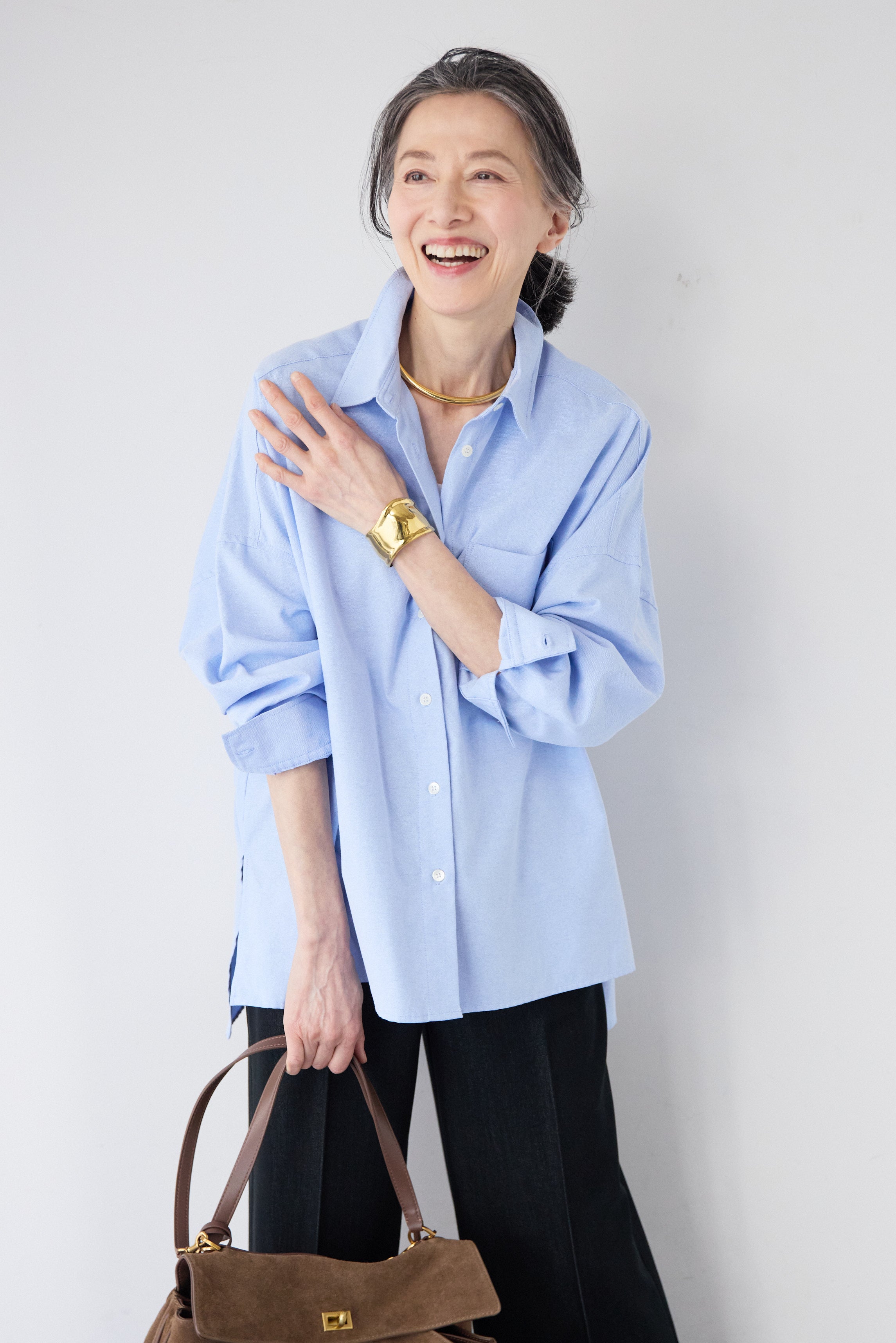 バックタック・オックスルーズシャツ – plusotoha