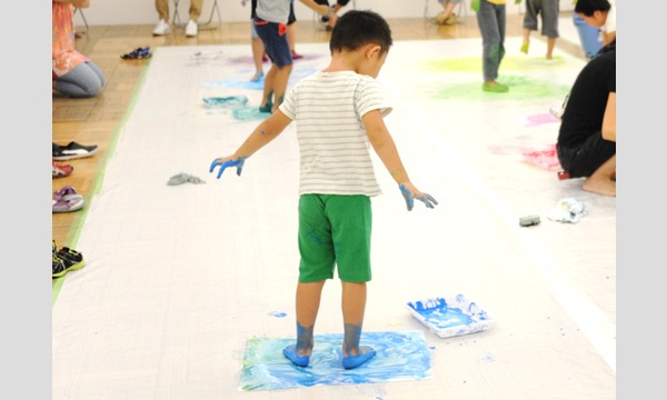 夏の3331こども芸術学校【ぐちゃぐちゃ絵の具遊び】 in東京 - パス