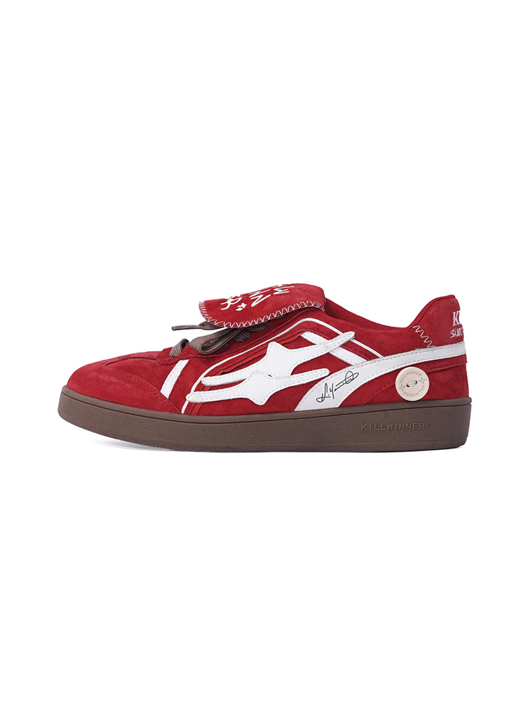 KILLWINNER丨Retro Training Sneaker-Red Velvet