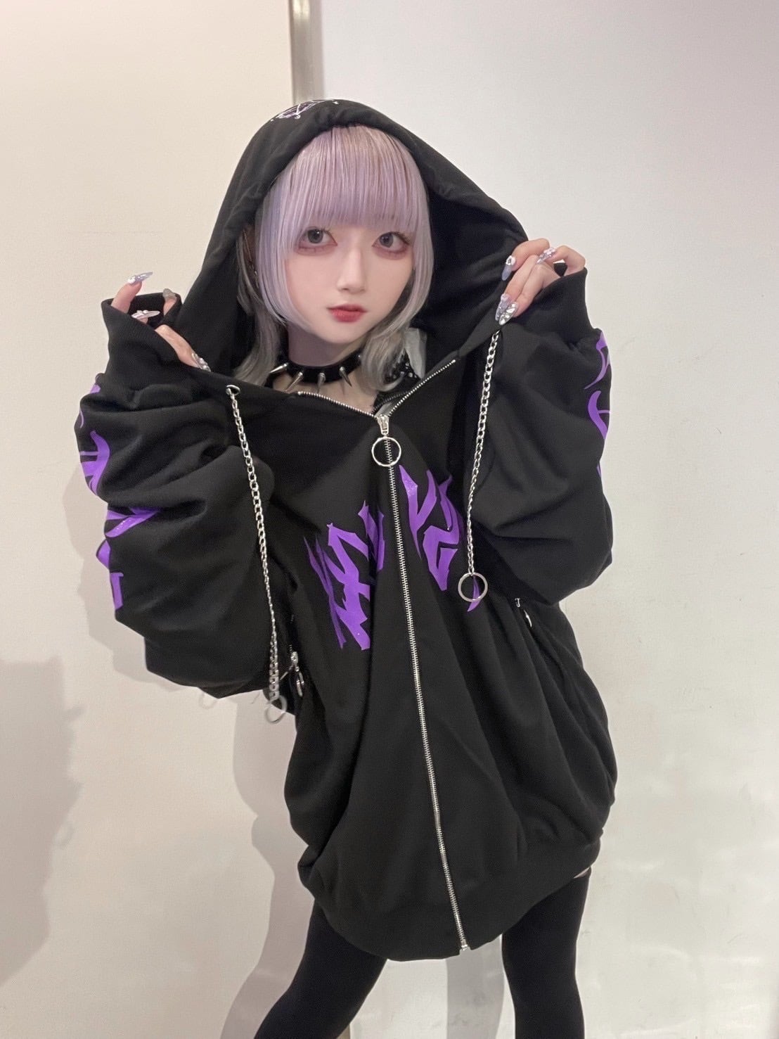 PSYNYXX 魔法陣パーカー(ツノ無し) – THICC PSYNYXX