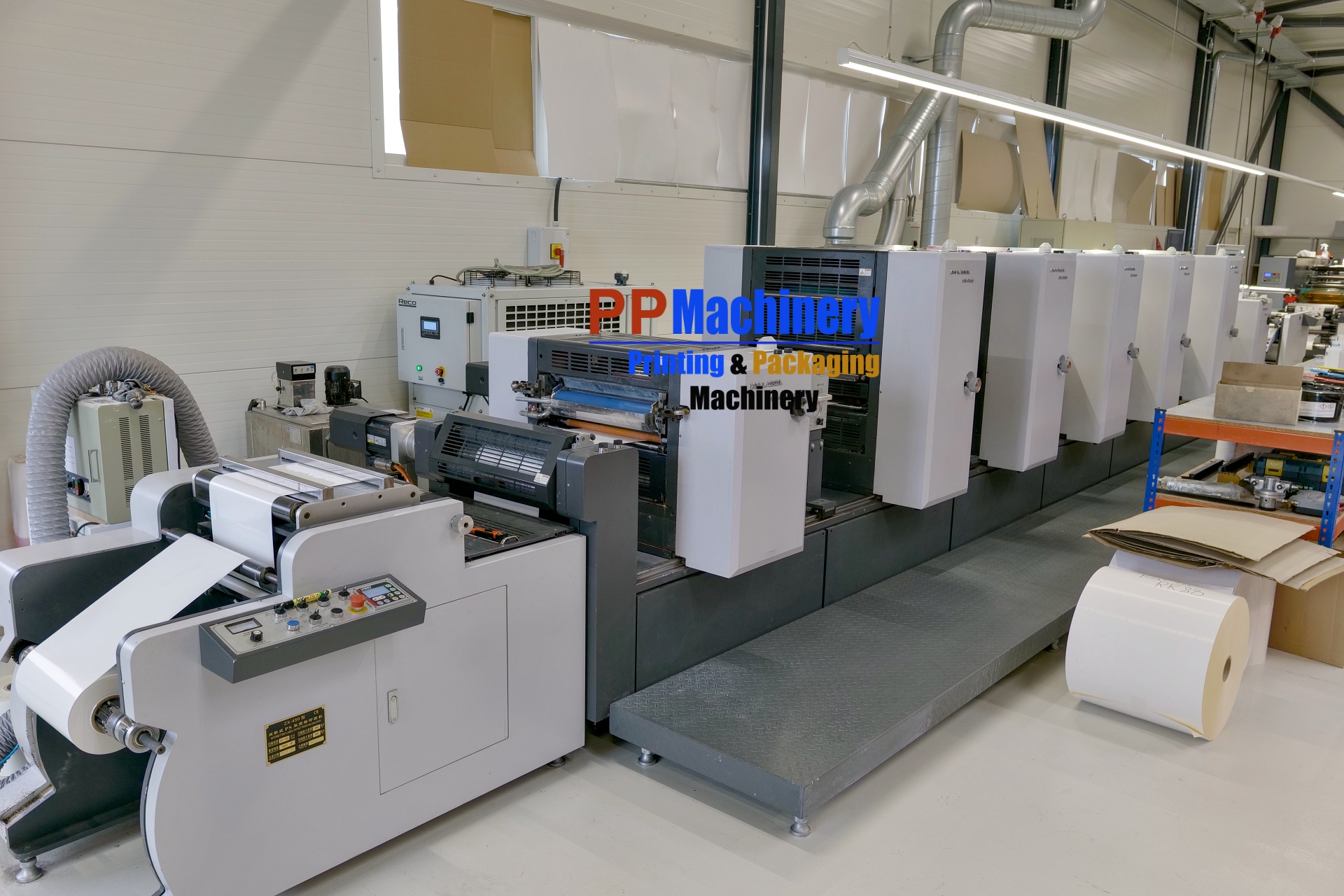 WEIGANG ZX-450 Intermittent Offset label printing machine – PP