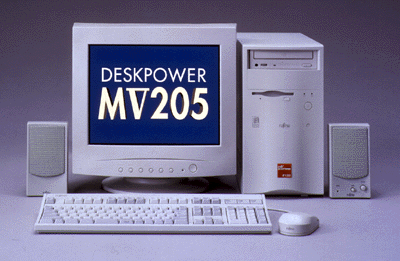 Windowsデスクトップ FUJITSU FMV-DESKPOWER SV205 Windows95 Windows