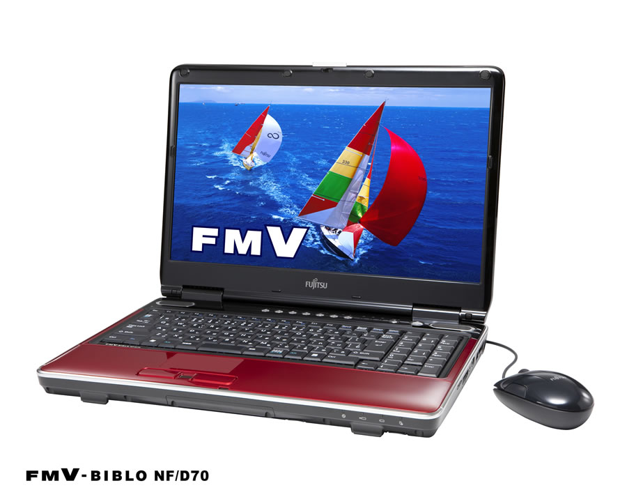 FMV-BIBLO 2009年夏モデル 製品写真 : 富士通