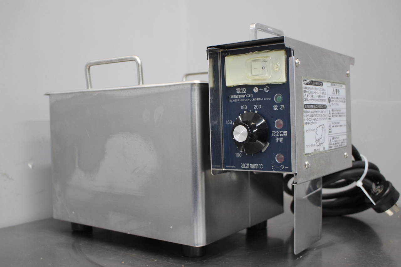 電気フライヤー（卓上タイプ） ホシザキ FL-8TB（電気熱機器）の詳細