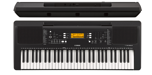 多彩な音色と充実のレッスン機能で、ますます楽しく！電子キーボード