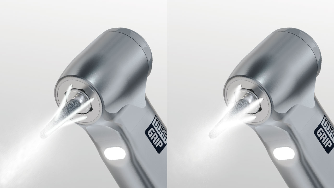 100°アングルヘッドで、より精度の高い臨床へ。ナカニシの次世代5倍速