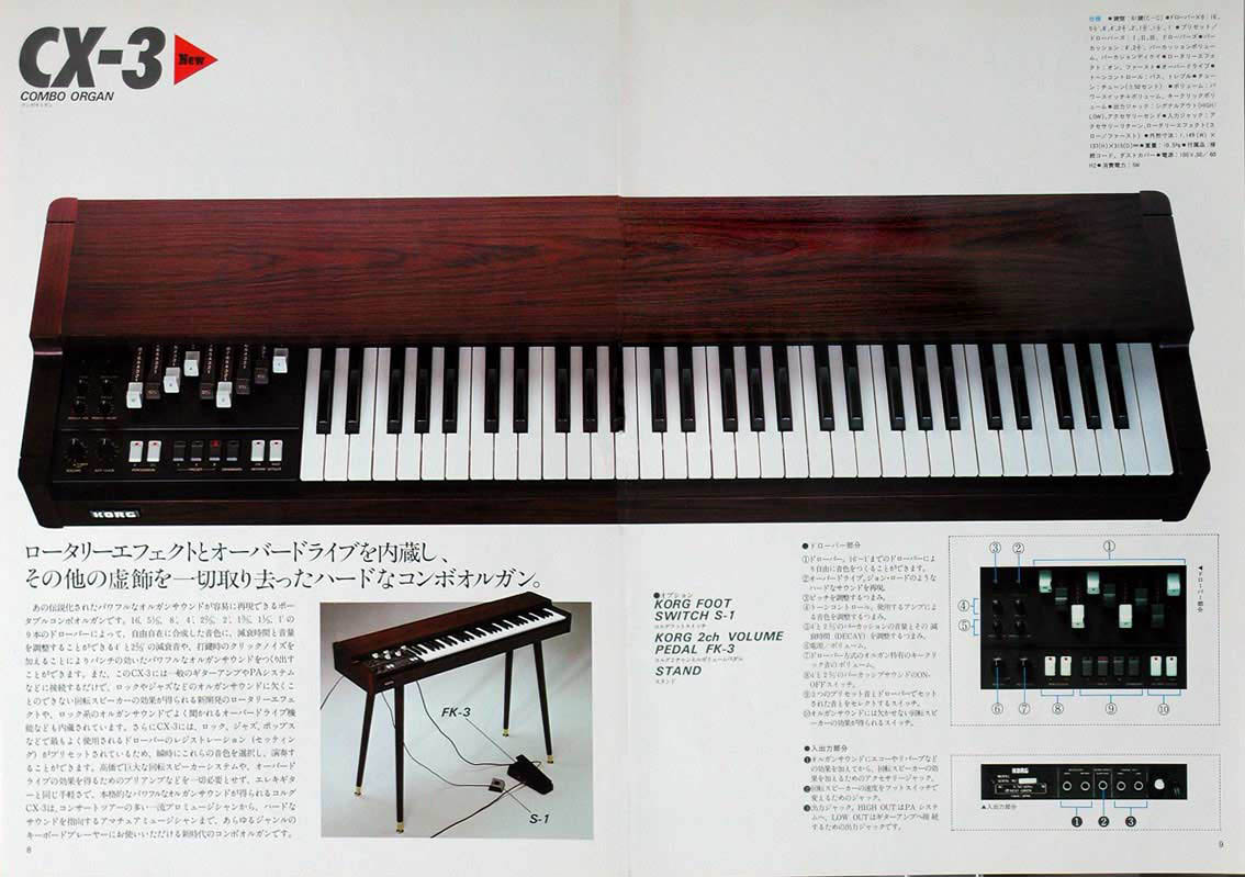 proun.net - KORG CX-3