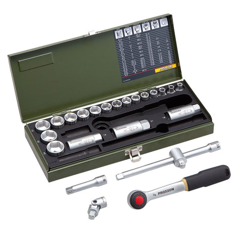 プロクソン 56点・マルチソケットレンチセット 1/4