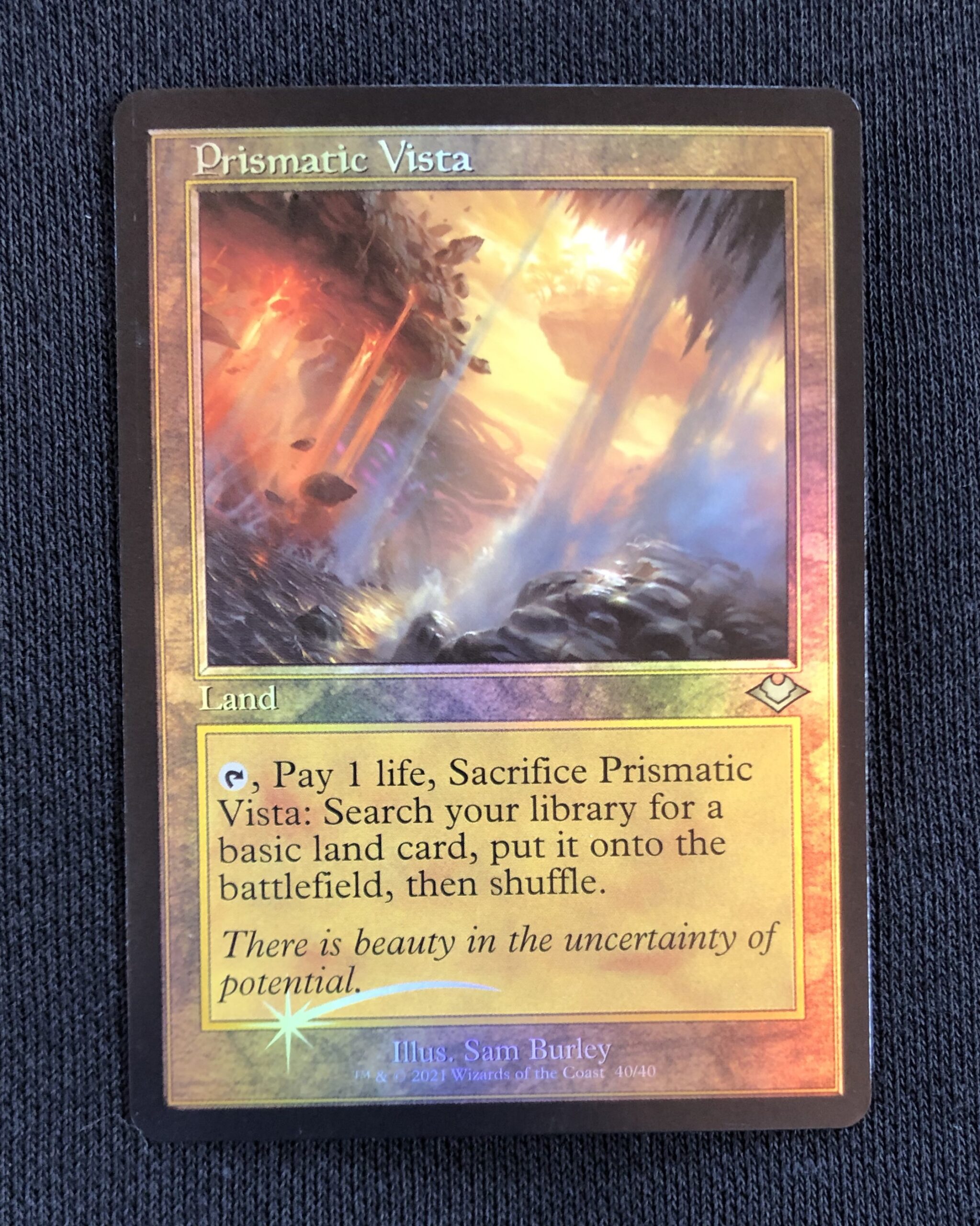 MTG EN 虹色の眺望/Prismatic Vista 4枚セット MTG Prismatic Vista