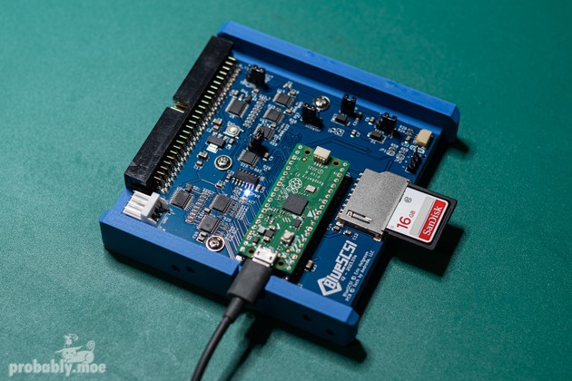 PC-9801RA internal HDD with BlueSCSI | probably.moe