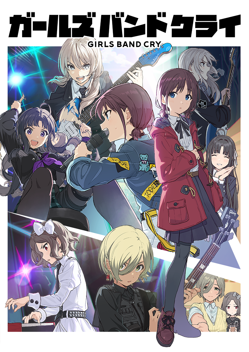 話題の新音楽アニメ・ガールズバンドクライとは？トゲナシトゲアリの魅力も