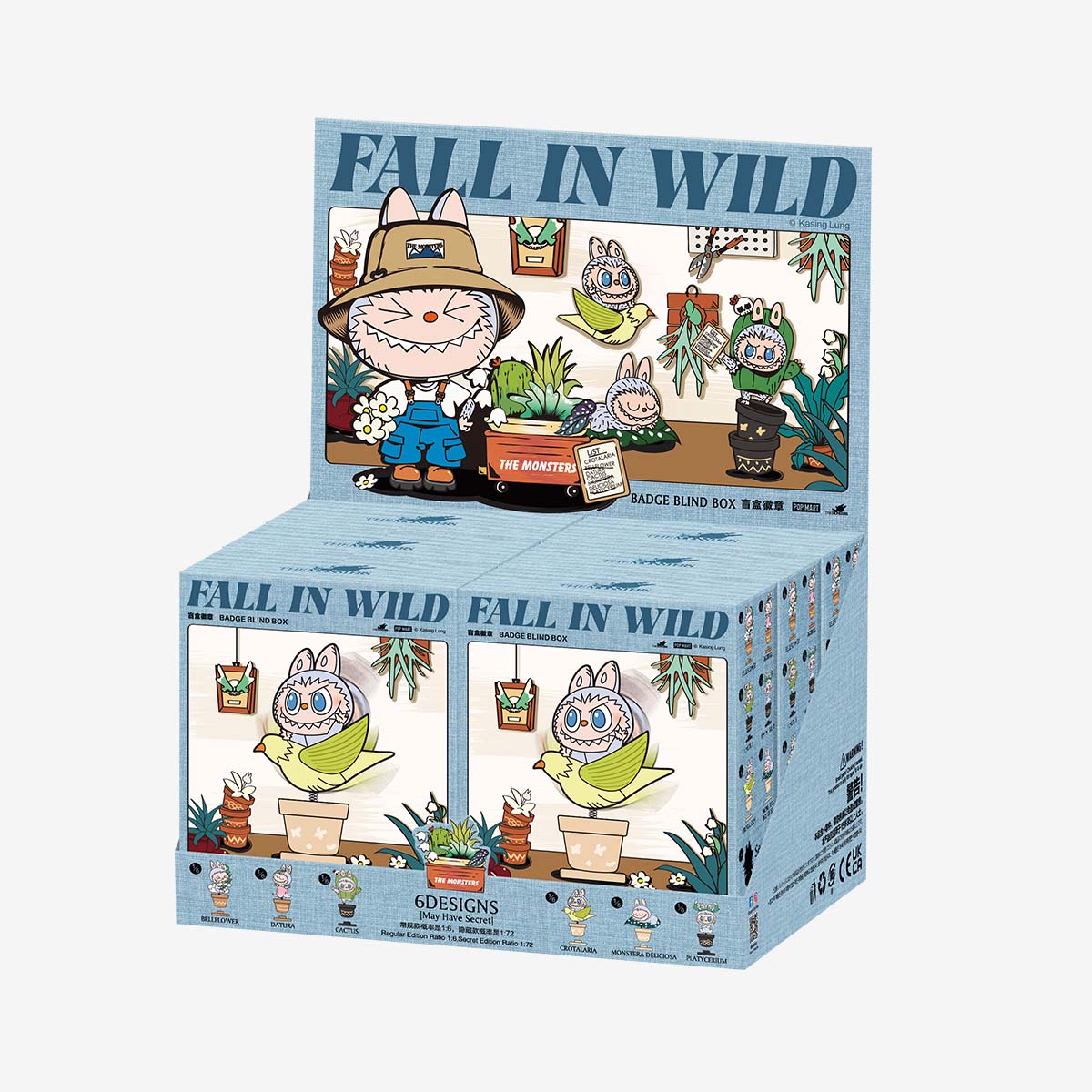 THE MONSTERS FALL IN WILD SERIES | Badge Blind Box - POP MART (Canada)