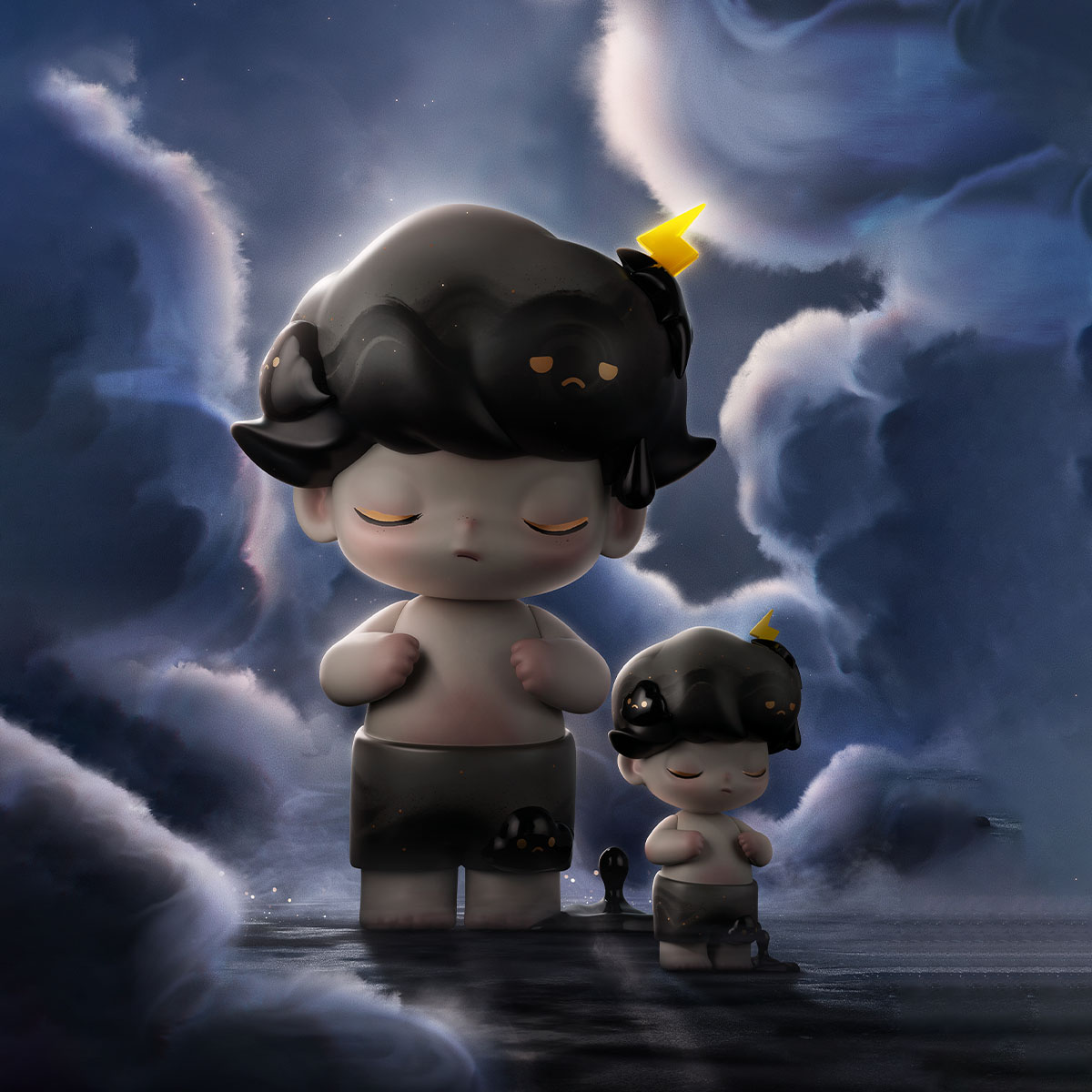 MEGA JUST DIMOO 400% A Thunder Shower | All MEGA - POP MART