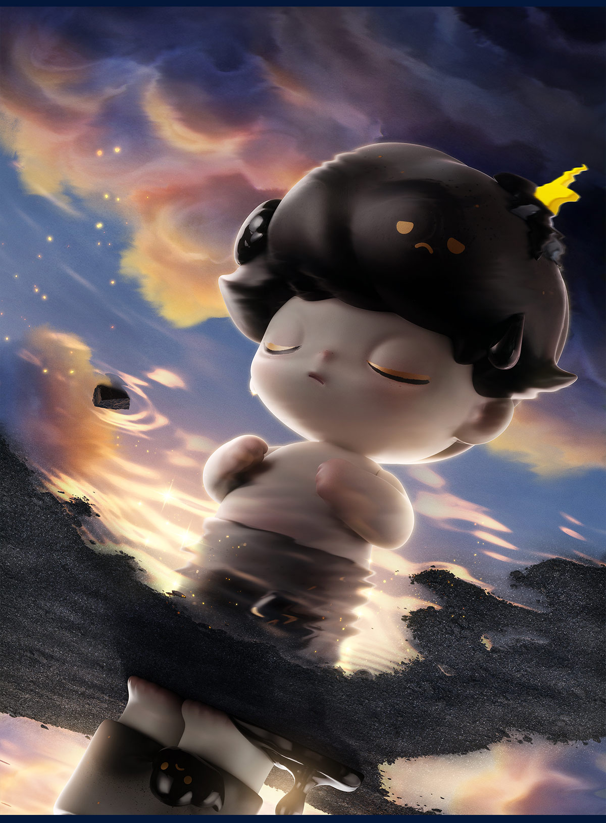 MEGA JUST DIMOO 400% A Thunder Shower | All MEGA - POP MART