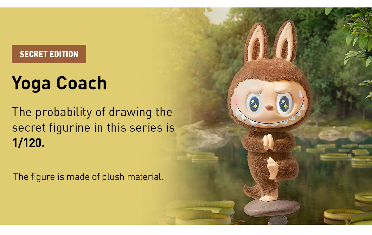 POP NOW:THE MONSTERS Lazy Yoga Series Figures - POP MART (United