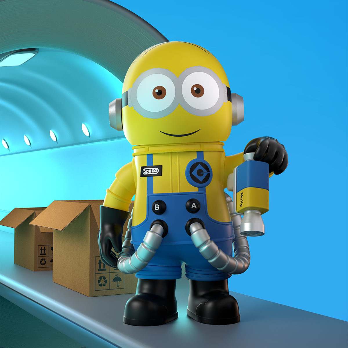 MEGA SPACE MOLLY 400% Minions | All MEGA - POP MART (United States)