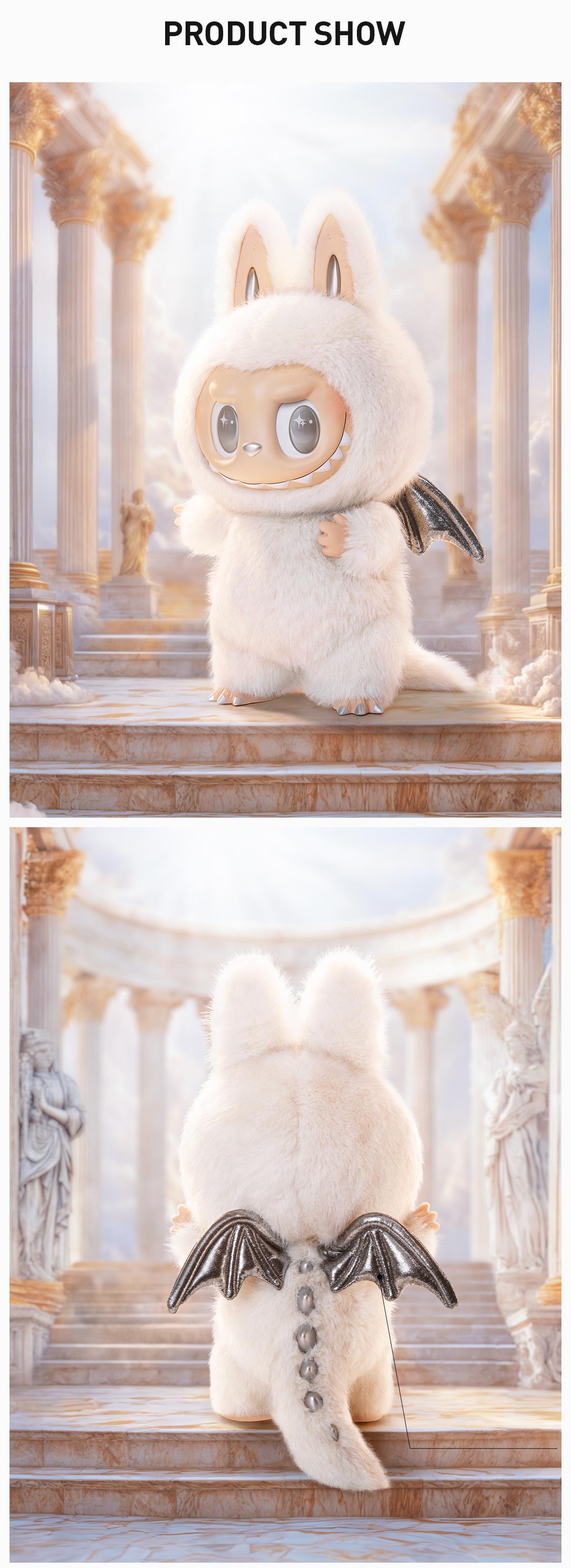 THE MONSTERS - ANGEL IN CLOUDS Vinyl Face Doll - POP MART (United