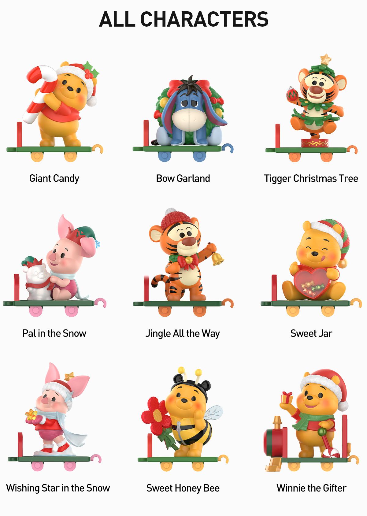 Disney Winnie the Pooh Gift Giving Series Figures - POP MART