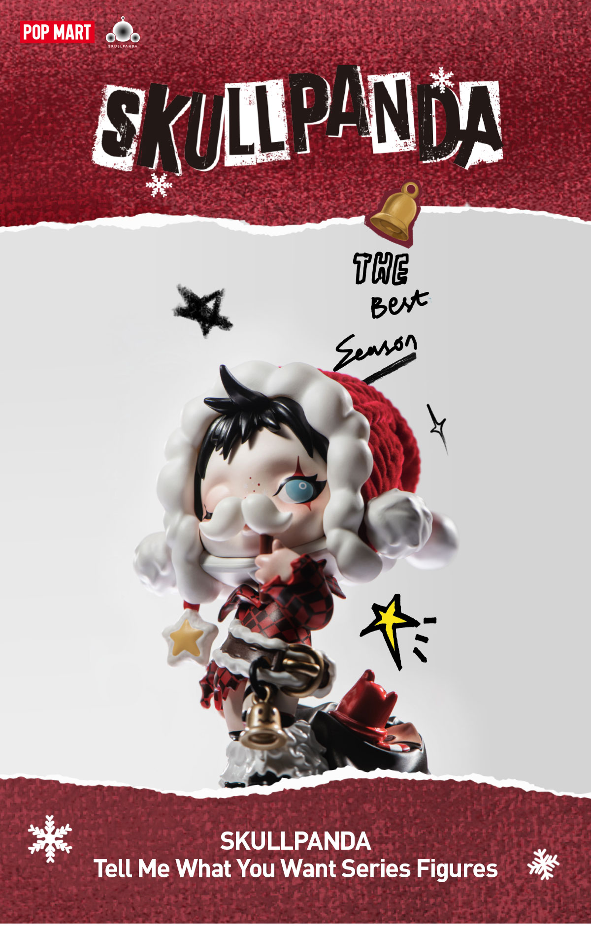 SKULLPANDA Tell Me What You Want Series Figures - POP MART (United