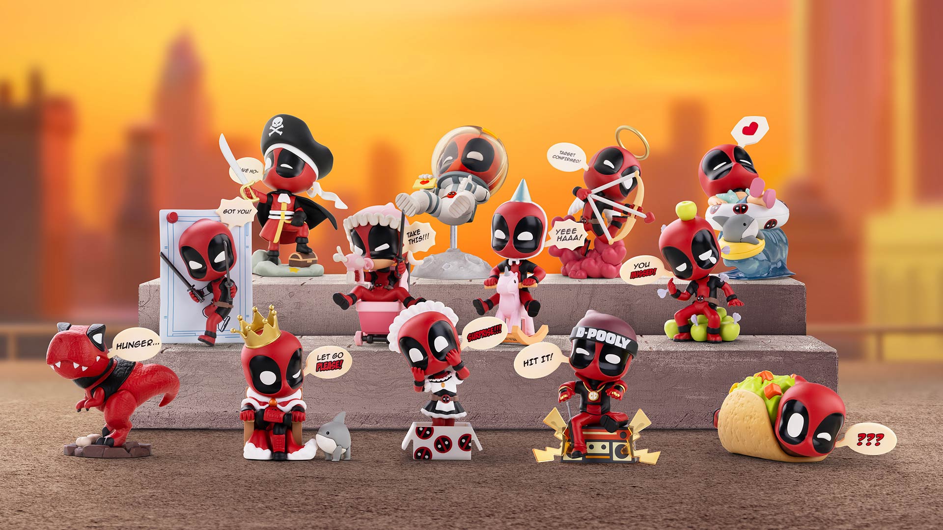 Marvel Deadpool Series Figures - POP MART (Canada)