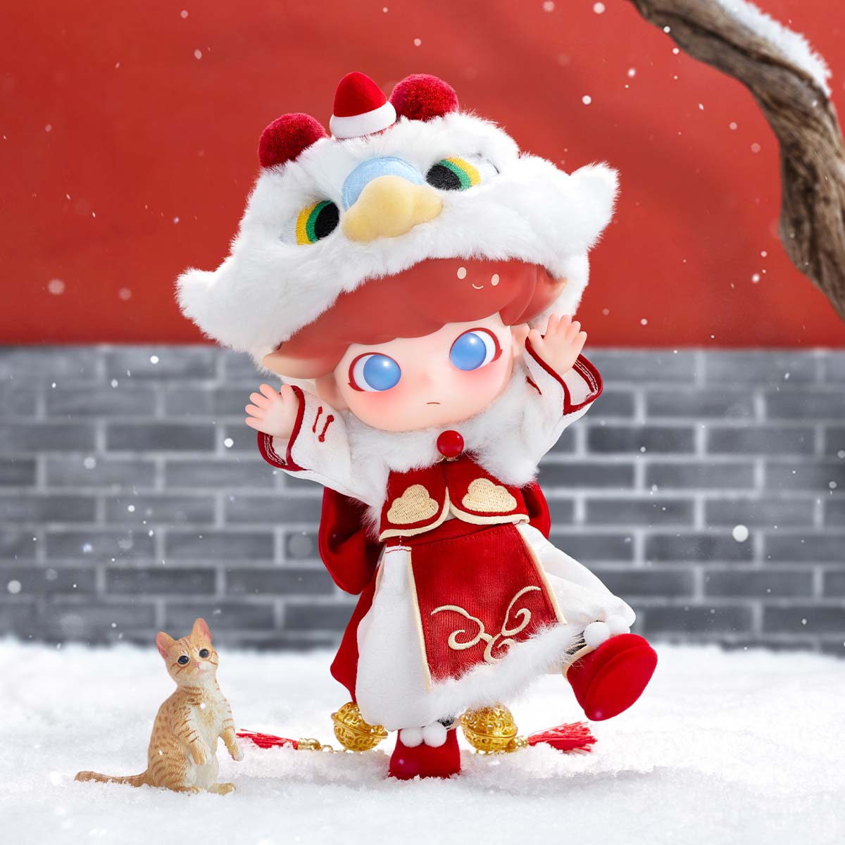 DIMOO Auspicious Lion 1/8 Action Figure - POP MART (United States)