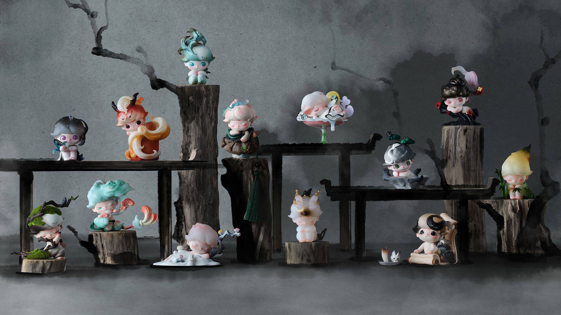 DIMOO Stories in the Cup Series Figures - POP MART (United States)