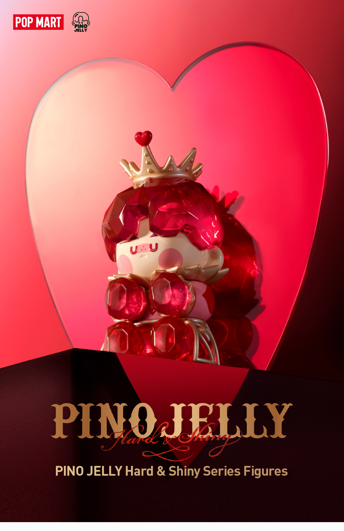 POP NOW:PINO JELLY Hard & Shiny Series Figures - POP MART (United