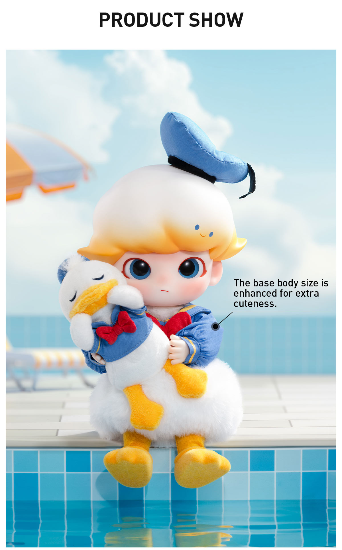 DIMOO Donald Duck 1/8 Action Figure - POP MART (United States)