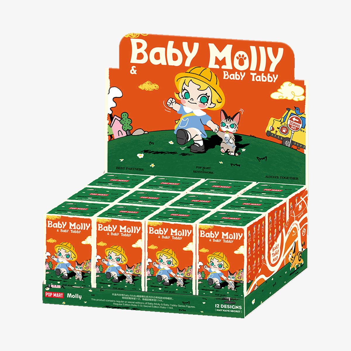 Baby Molly & Baby Tabby Series Figures - POP MART (United States)