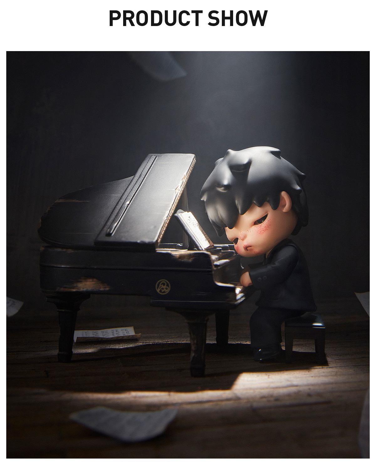 Hirono The Pianist Figure - POP MART (United States)