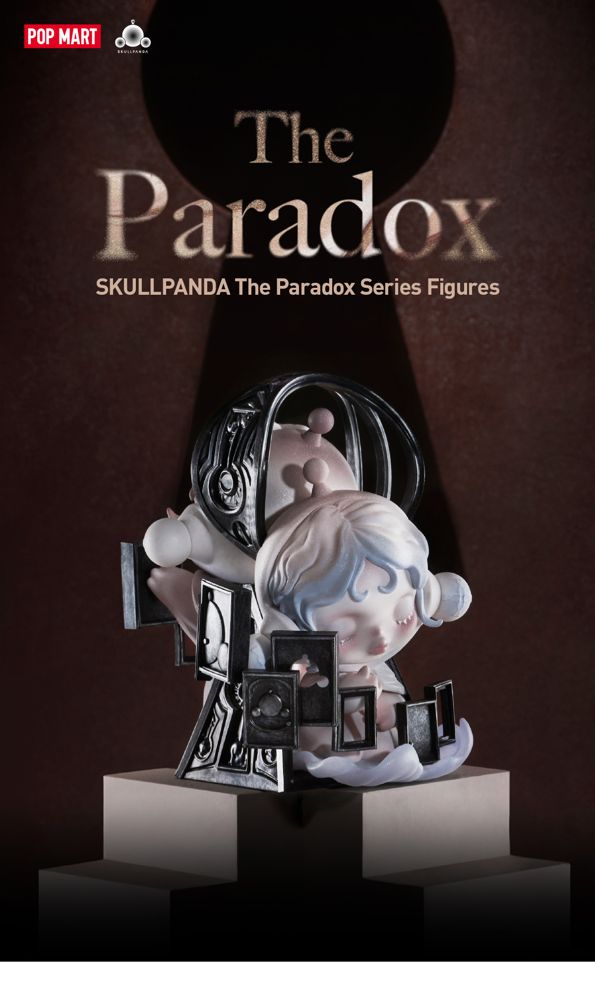 と*ん様 SKULLPANDA スカルパンダ The Paradox シークレッ POP MART