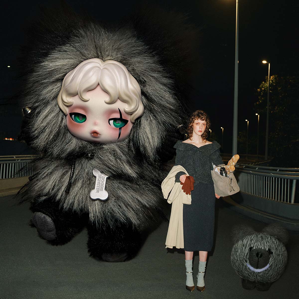 SKULLPANDA You Found Me! Series Plush Doll Pendant - POP MART (Canada)