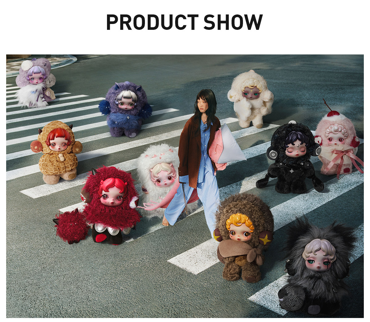 SKULLPANDA You Found Me! Series Plush Doll Pendant - POP MART