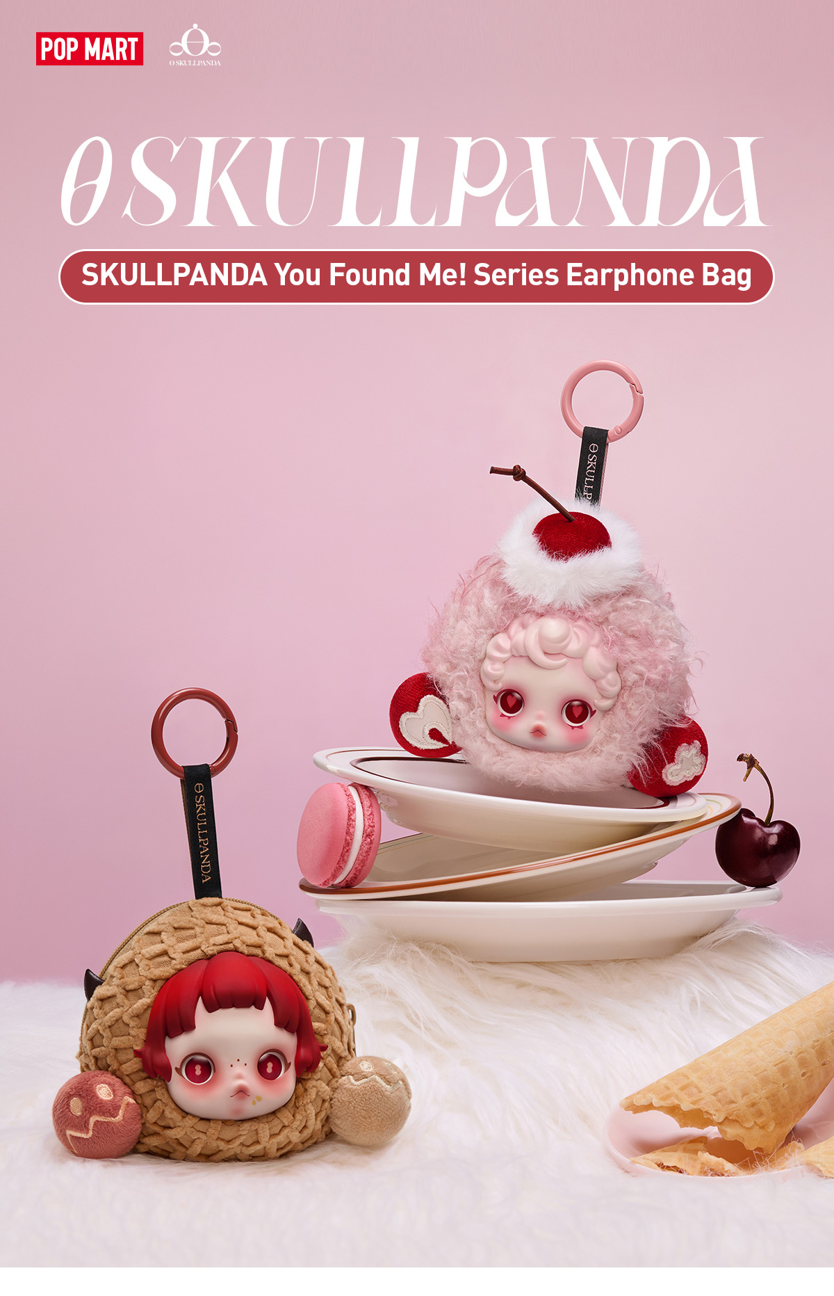SKULLPANDA You Found Me！Series Earphone Bag - POP MART (United