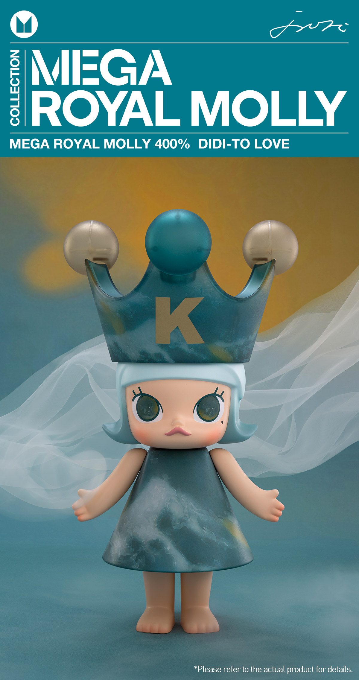 MEGA ROYAL MOLLY 400% DIDI-TO LOVE - POP MART (United States)