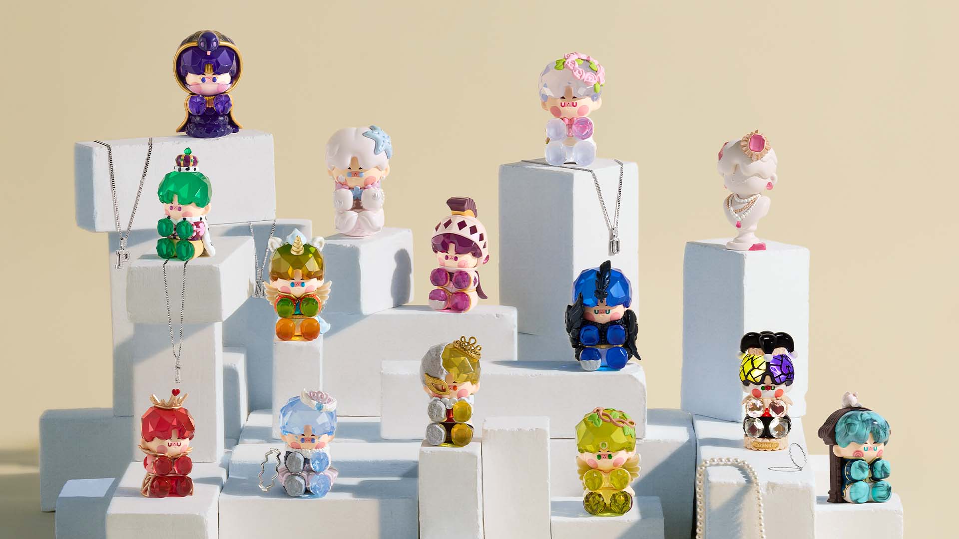 PINO JELLY Hard & Shiny Series Figures - POP MART (United States)