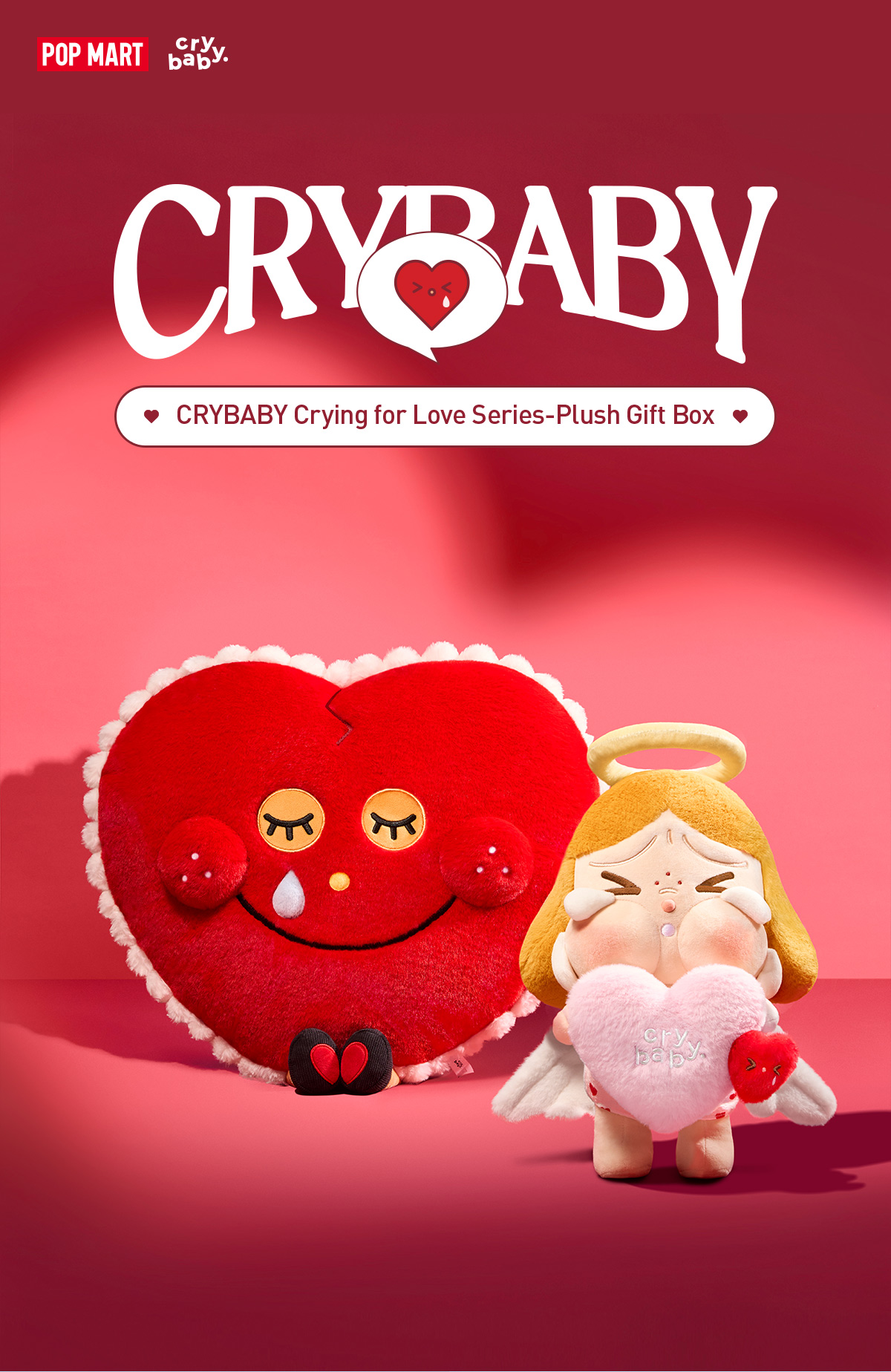 CRYBABY Crying for Love Series-Plush Gift Box - POP MART (United