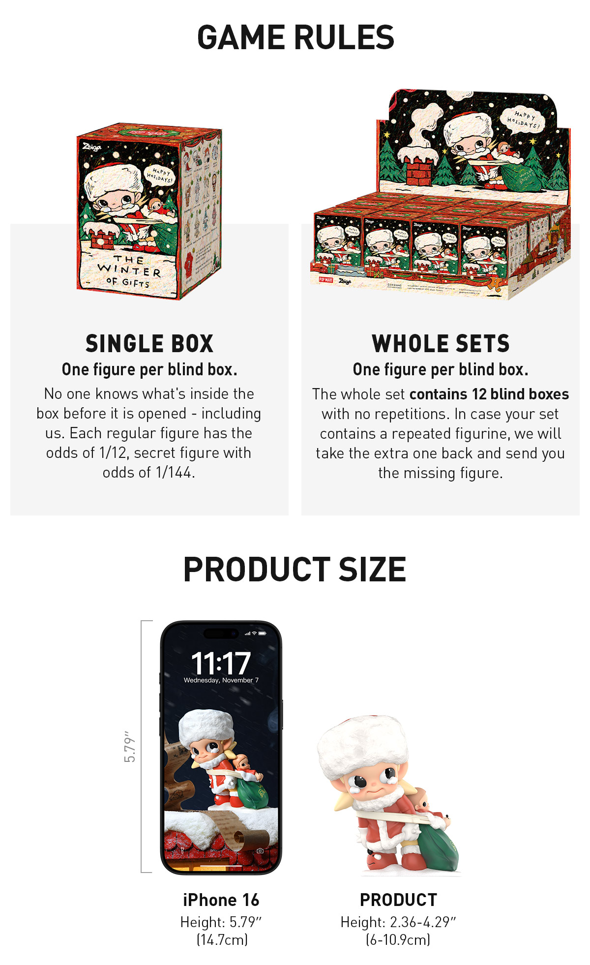 POP NOW:Zsiga The Winter of Gifts Series Figures - POP MART