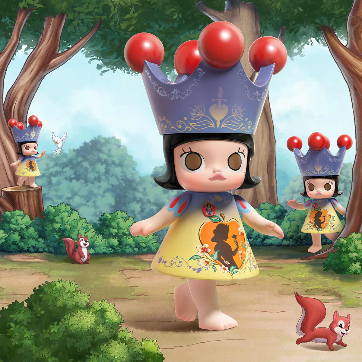 MEGA ROYAL MOLLY 400% Snow White - POP MART (United States)