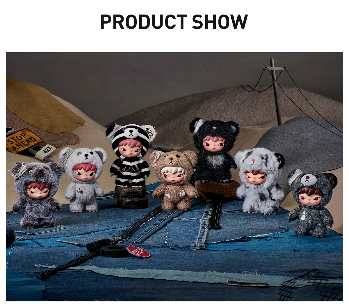 POP NOW:Hirono Road Journal Series-Plush Doll Pendant Blind Box