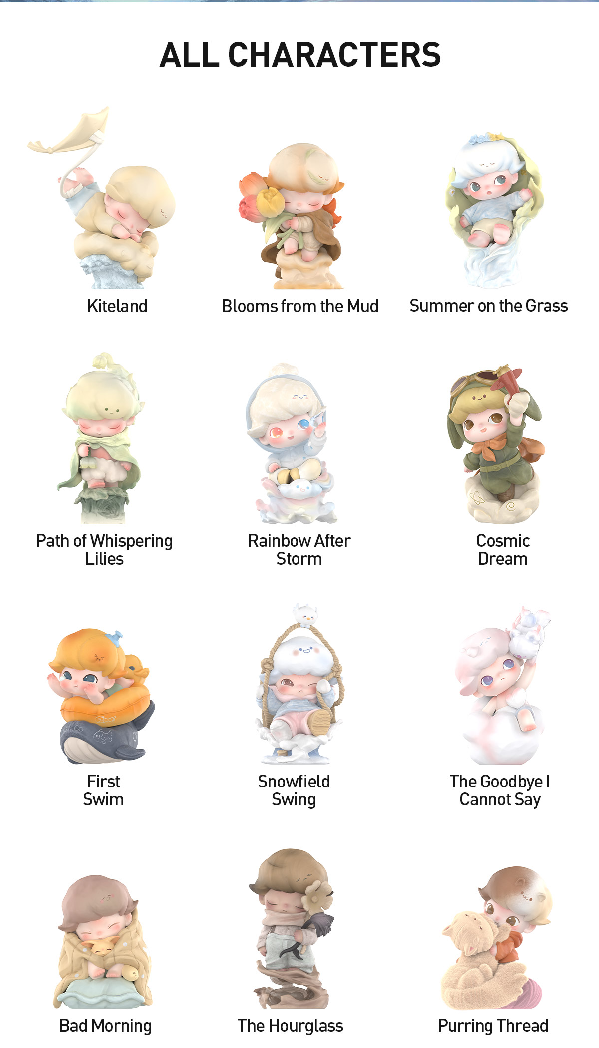 DIMOO Memories We Hold Series Figures - POP MART (United States)