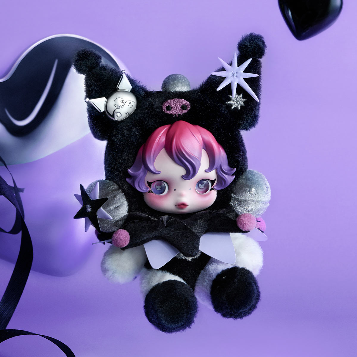 SKULLPANDA × KUROMI Plush - POP MART (United States)