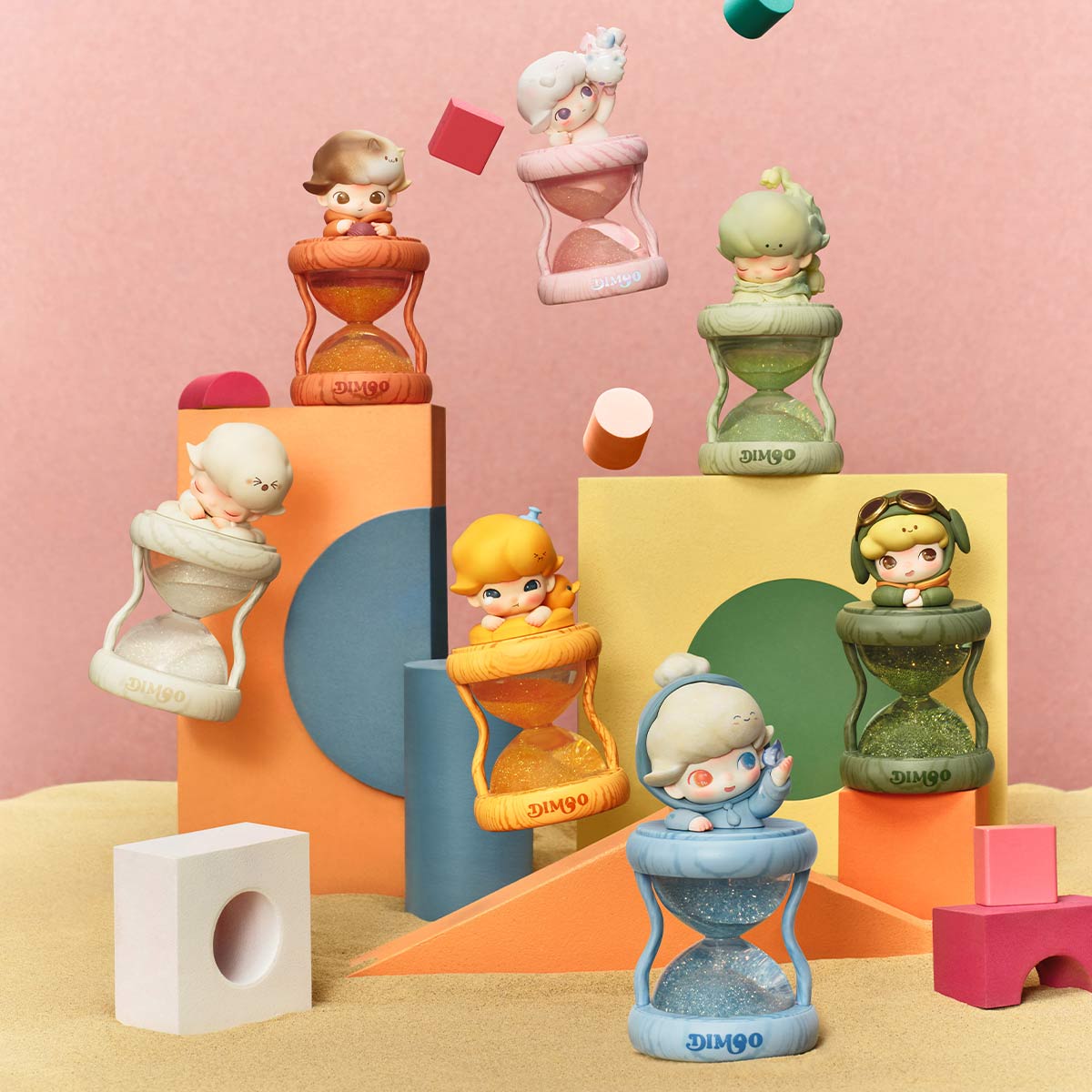 DIMOO Memories We Hold Series-Glowing Hourglass Crystal Ball Blind