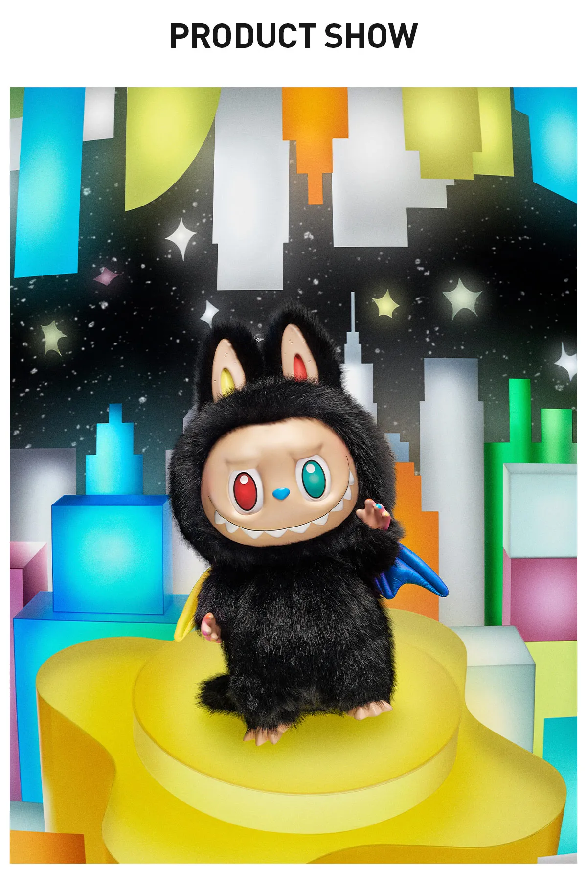 THE MONSTERS 10th Anniversary Series-ZIMOMO Vinyl Plush Doll - POP