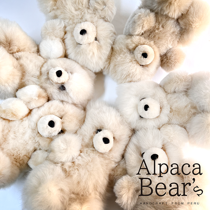 Sit】 アルパカベア テディベア ぬいぐるみ｜Alpaca Bear's（アルパカ