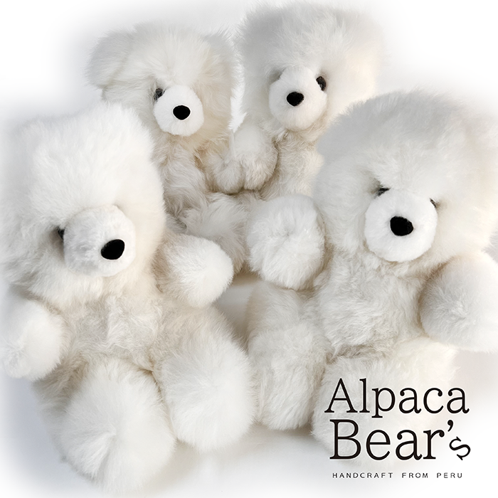 Sit】 アルパカベア テディベア ぬいぐるみ｜Alpaca Bear's（アルパカ